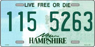NH license plate 1155263
