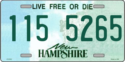 NH license plate 1155265