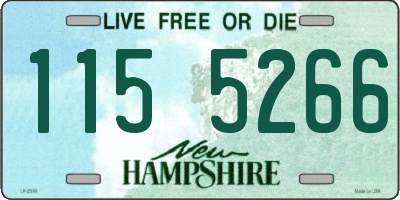 NH license plate 1155266