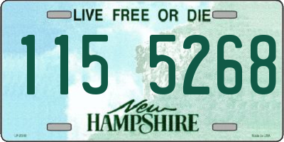 NH license plate 1155268