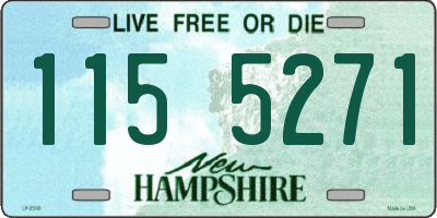 NH license plate 1155271