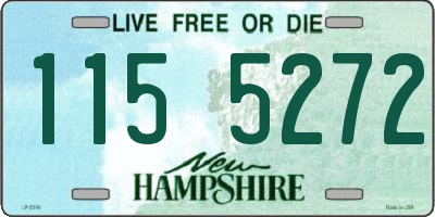 NH license plate 1155272
