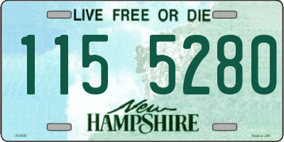NH license plate 1155280