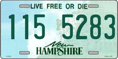 NH license plate 1155283