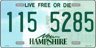 NH license plate 1155285