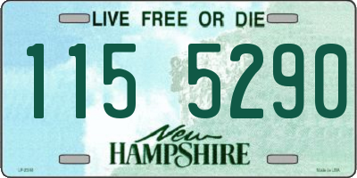 NH license plate 1155290