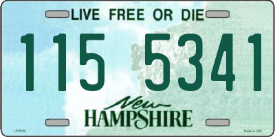 NH license plate 1155341