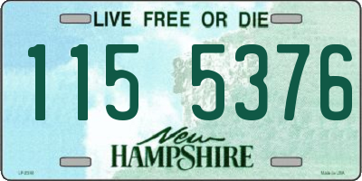 NH license plate 1155376