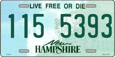 NH license plate 1155393