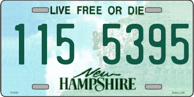 NH license plate 1155395