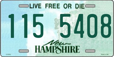 NH license plate 1155408