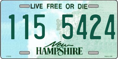 NH license plate 1155424