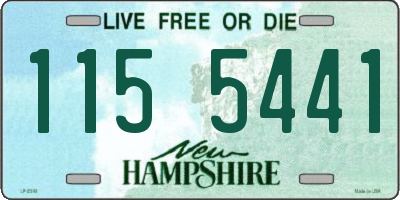 NH license plate 1155441