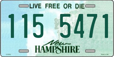 NH license plate 1155471