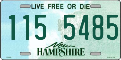NH license plate 1155485