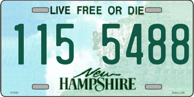 NH license plate 1155488