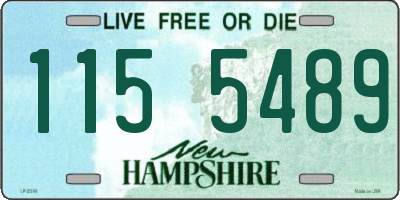 NH license plate 1155489