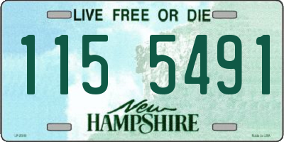 NH license plate 1155491