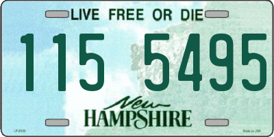 NH license plate 1155495