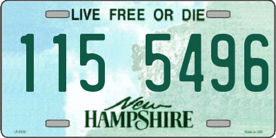 NH license plate 1155496