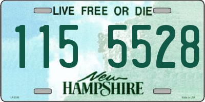NH license plate 1155528