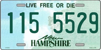 NH license plate 1155529