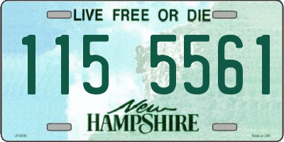 NH license plate 1155561