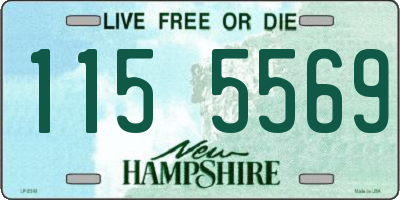 NH license plate 1155569