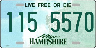NH license plate 1155570