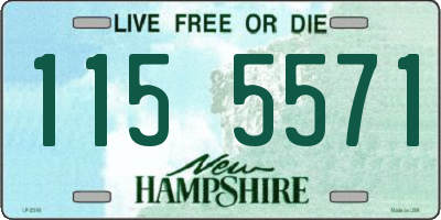 NH license plate 1155571