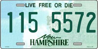 NH license plate 1155572