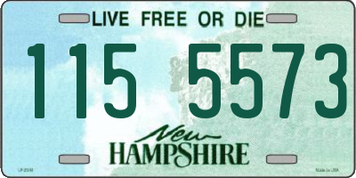 NH license plate 1155573