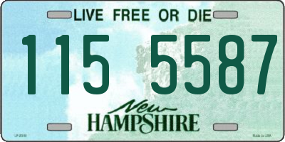 NH license plate 1155587
