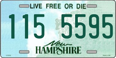 NH license plate 1155595