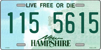 NH license plate 1155615