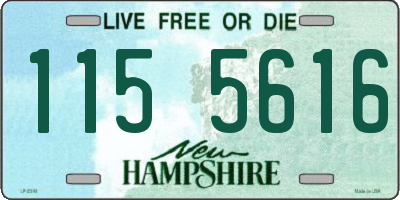NH license plate 1155616