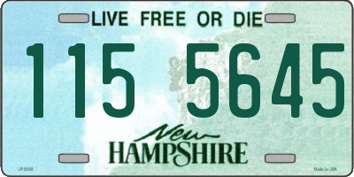 NH license plate 1155645
