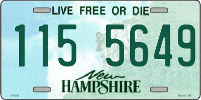 NH license plate 1155649