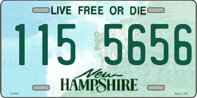 NH license plate 1155656