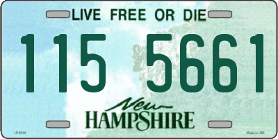 NH license plate 1155661