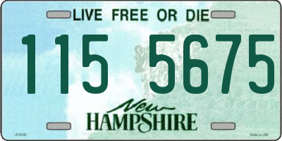 NH license plate 1155675