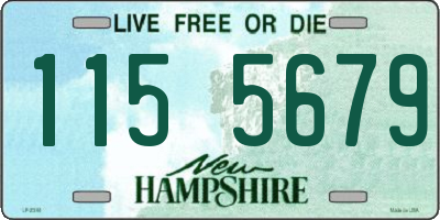 NH license plate 1155679