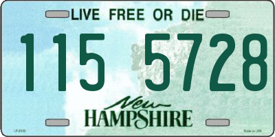 NH license plate 1155728