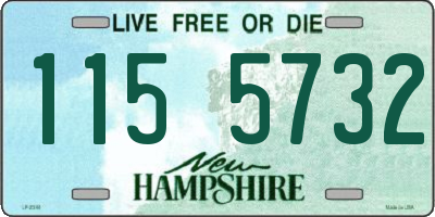 NH license plate 1155732