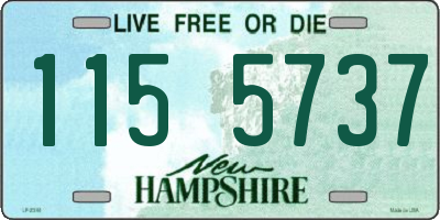 NH license plate 1155737