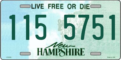 NH license plate 1155751