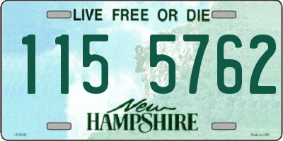 NH license plate 1155762