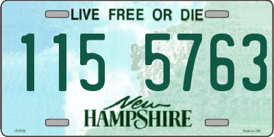 NH license plate 1155763