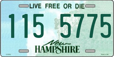 NH license plate 1155775