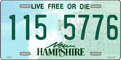 NH license plate 1155776